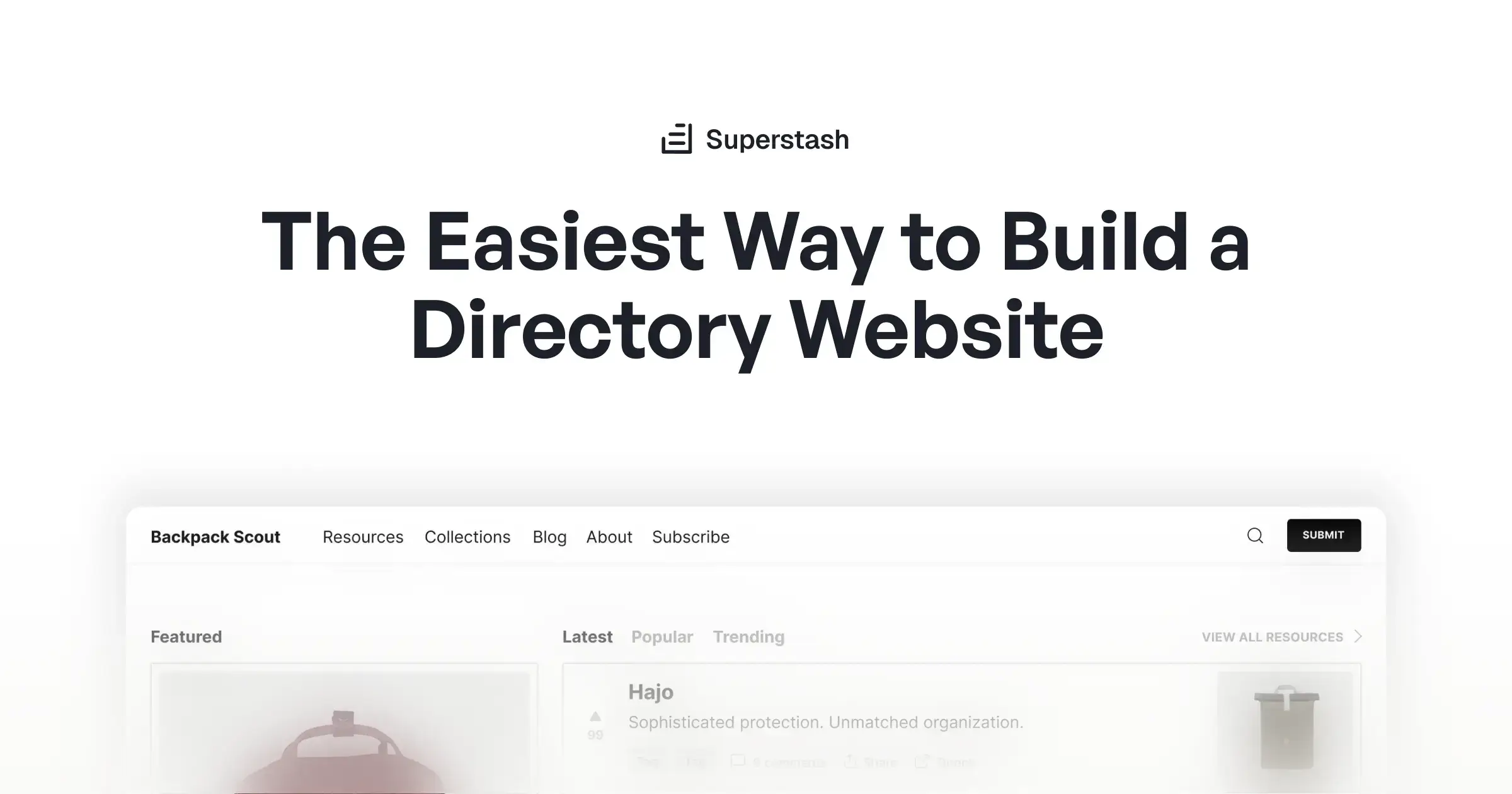 Introducing Superstash — A Directory Website Builder